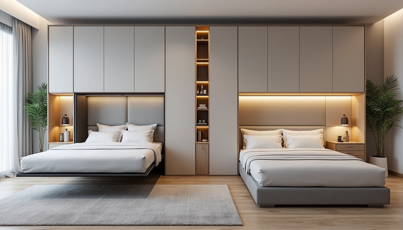Lit escamotable : le principe et les configurations