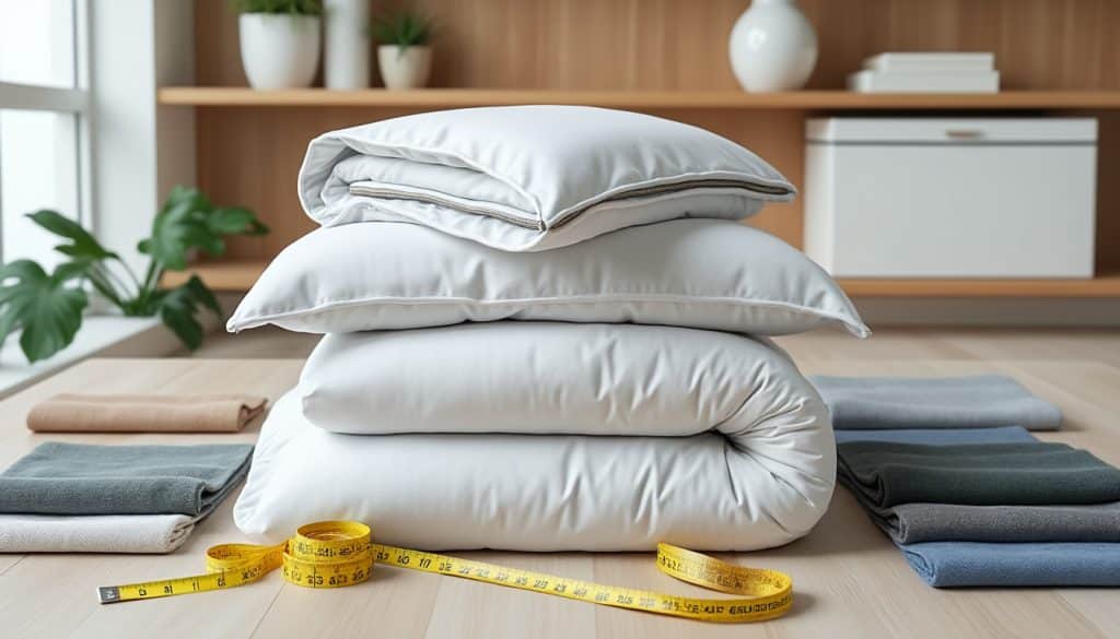 Pliage couette gain de place : ce qu&rsquo;il faut regarder avant d&rsquo;acheter